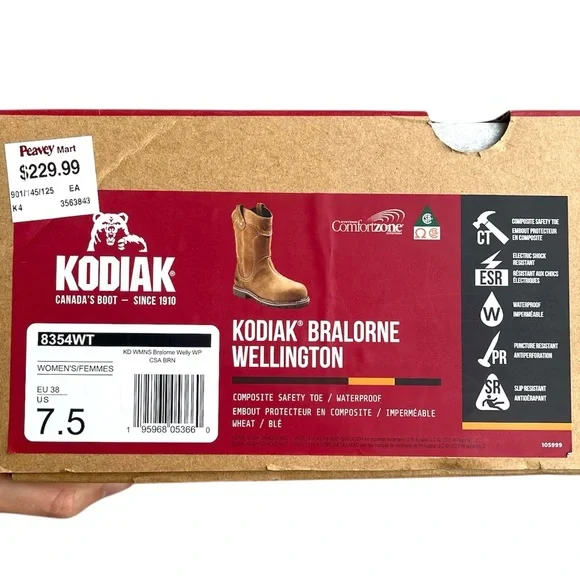 Kodiak Genuine Leather Boots - Picture 7 of 10